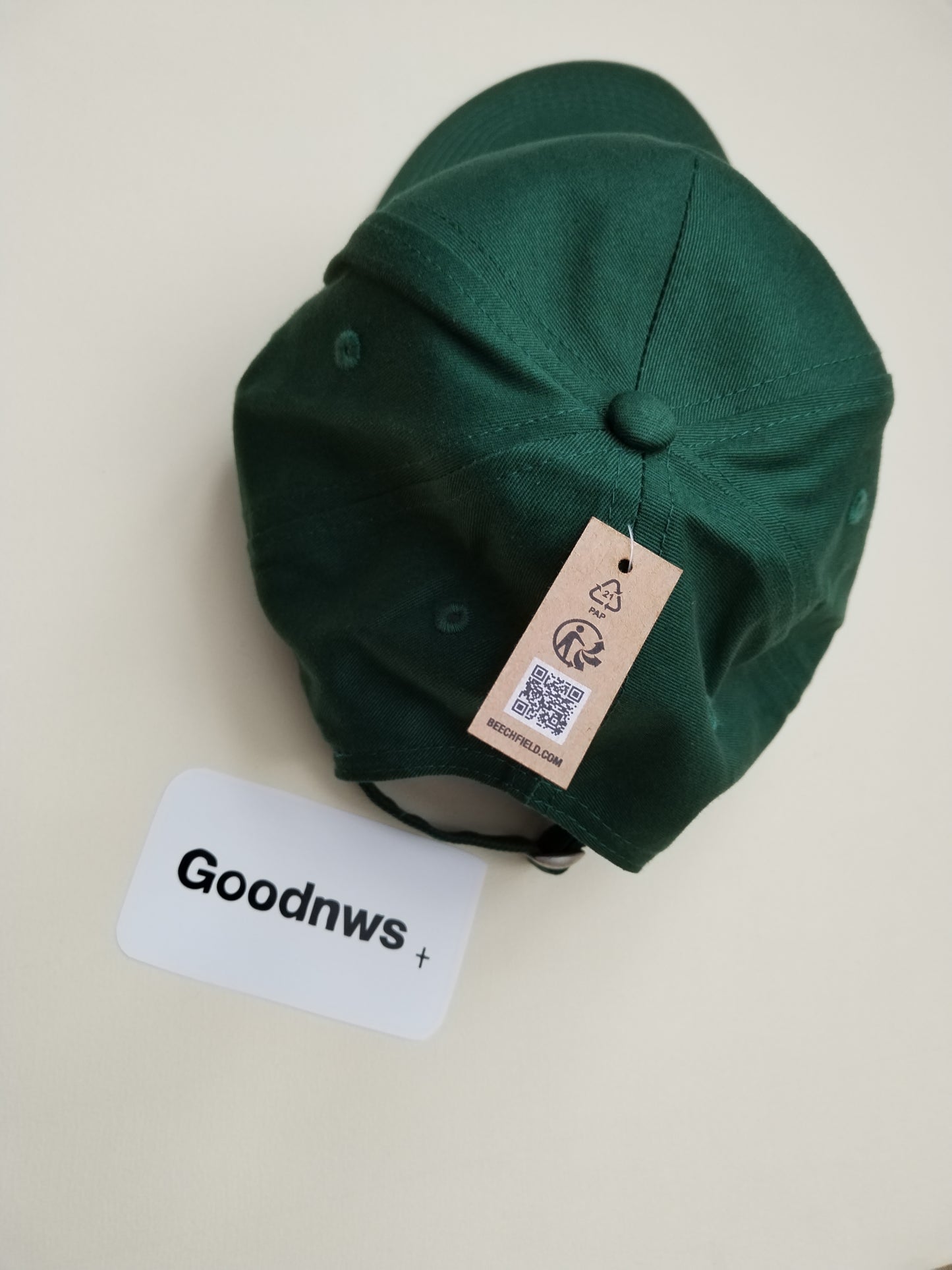 5 panel hat green